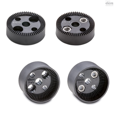 Elesa Toothed clamping elements, RDB.32-60-B RDB